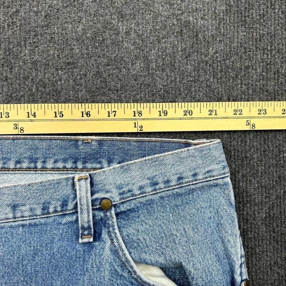 Wrangler‎ Cowboy Cut Jeans 42x30 Stonewash Pants Western Straight Leg - Picture 13 of 16